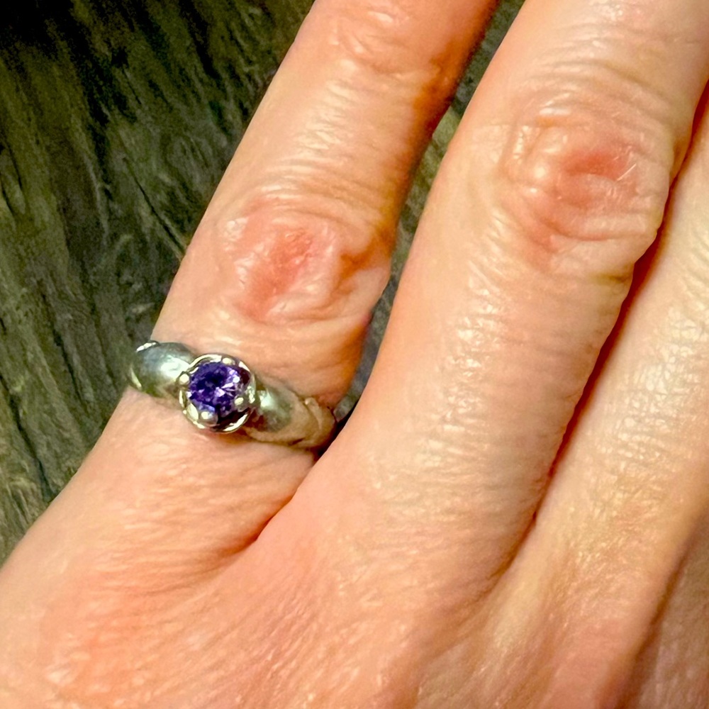 Sterling Silver and Amethyst Ring